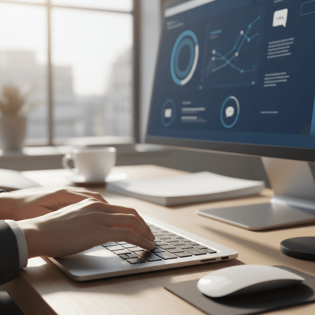 Technology setup for homeschool workspace